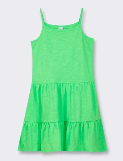 Piazza Italia Bambina<Abito a balze con bretelle -