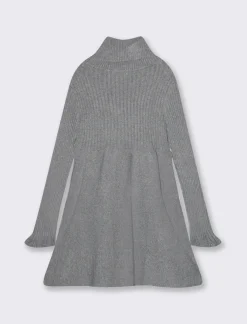 Piazza Italia Bambina|Abiti E Tute<Abito da bambina in maglieria con accessorio-collana. - Grigio