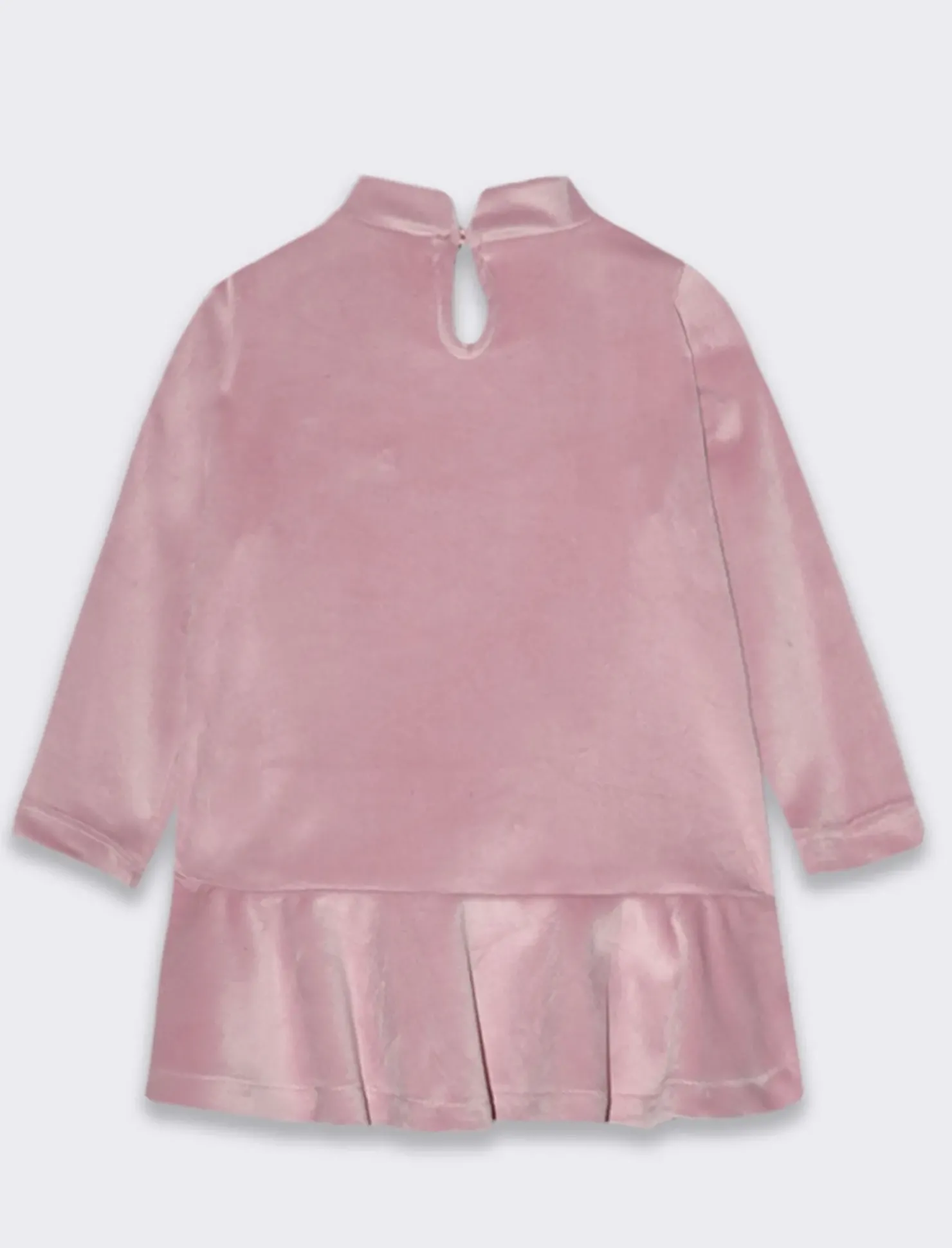 Piazza Italia Abito elegante in velluto da neonata. - Rosa Cheap