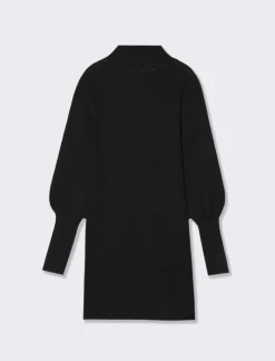 Piazza Italia Bambina|Abiti E Tute<Abito in maglia a coste con collo e polsini alti -