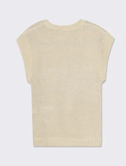 Piazza Italia Neonata<Abito in maglia con inserti in lurex - Beige