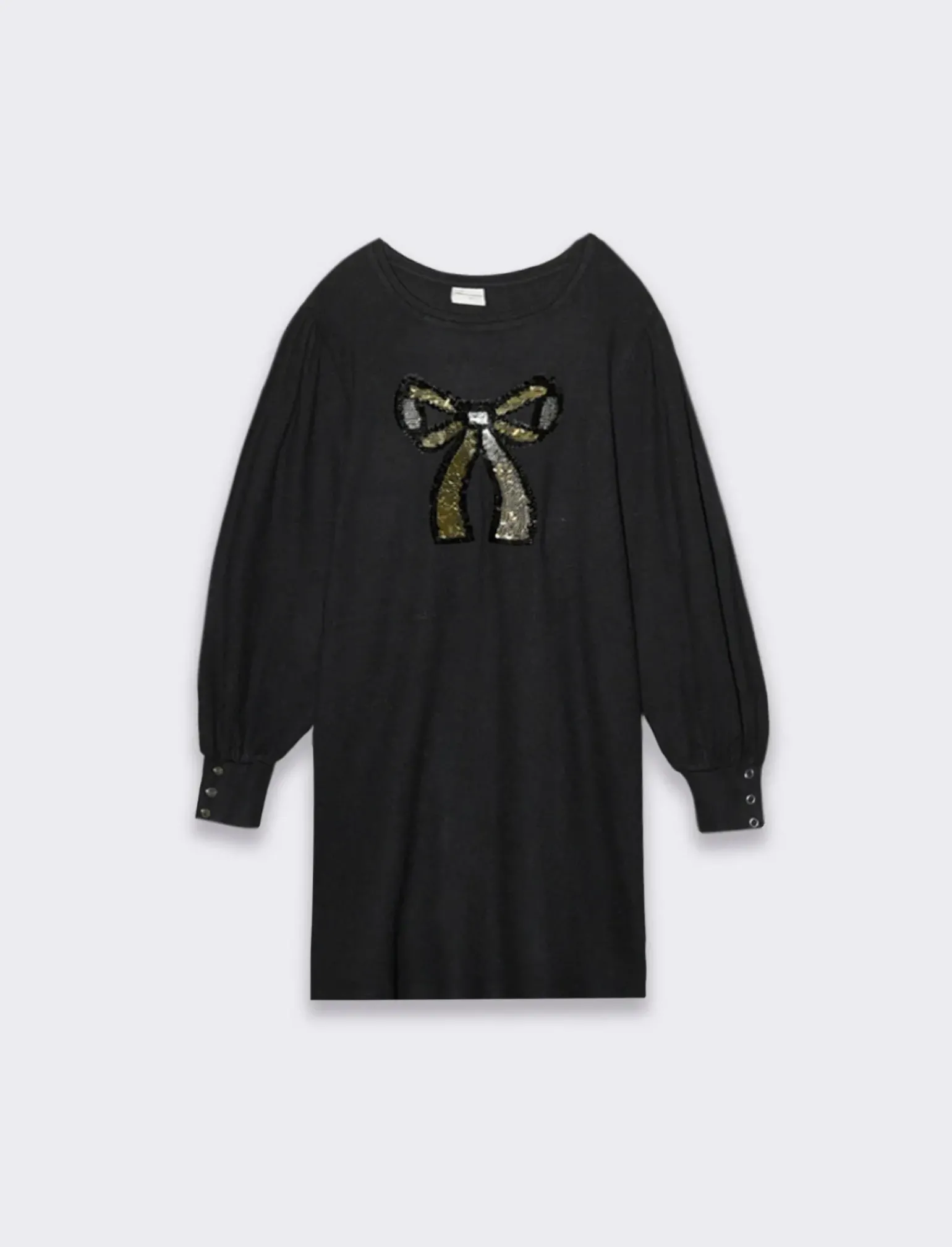 Piazza Italia Bambina|Abiti E Tute<Abito in maglina con applicazione in paillettes -