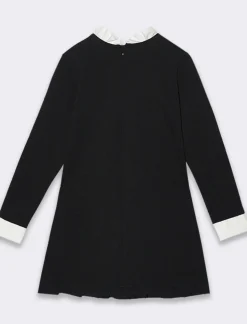 Piazza Italia Bambina|Abiti E Tute<Abito in punto milano - Nero