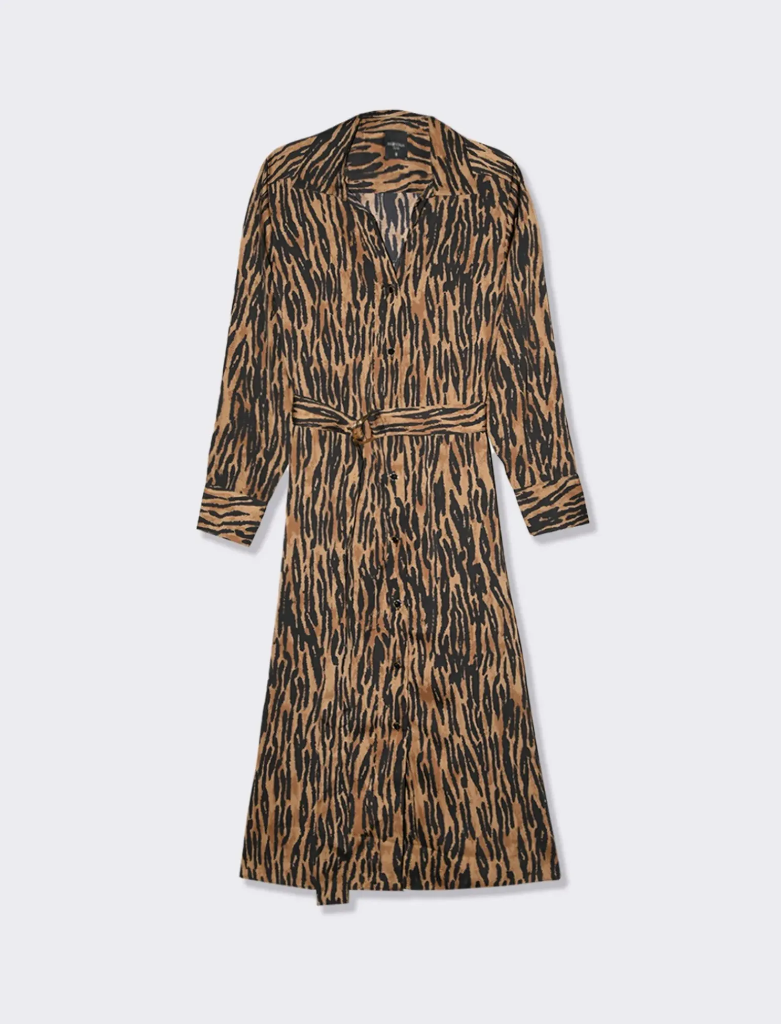 Donna Piazza Italia Abiti E Tute<Abito midi stampato effetto raso con bottoncini - var 1