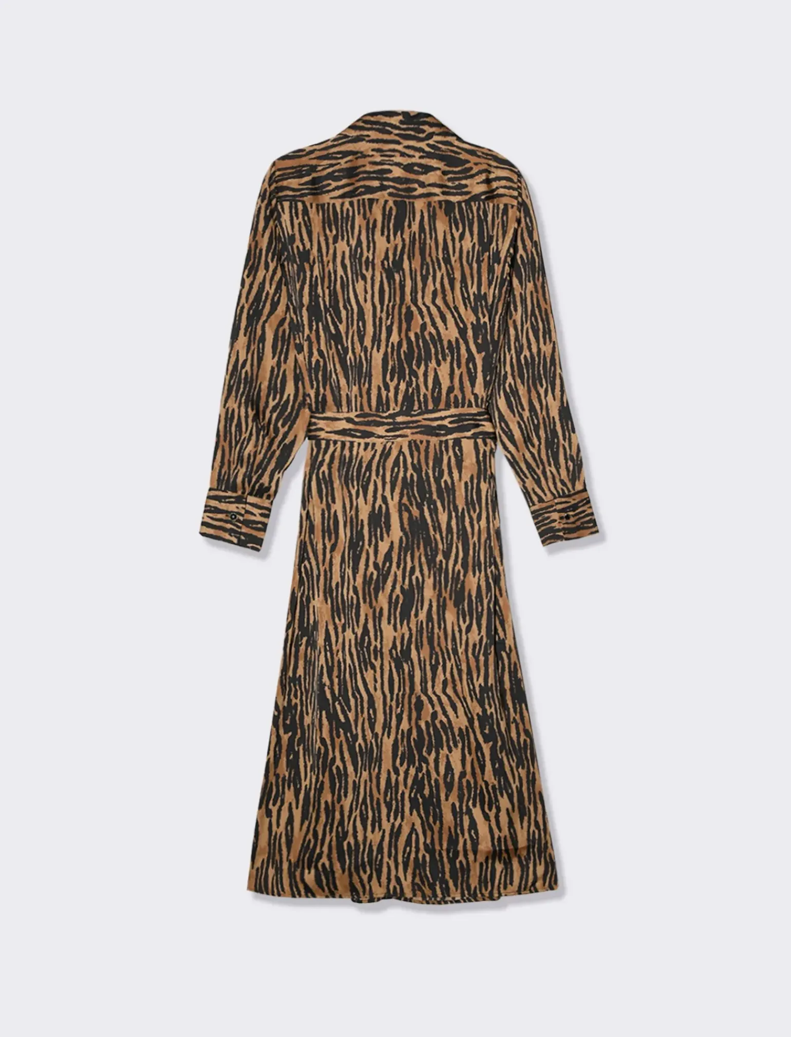 Donna Piazza Italia Abiti E Tute<Abito midi stampato effetto raso con bottoncini - var 1