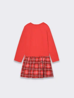 Piazza Italia Bambina|Abiti E Tute<Abito natalizio Minnie da bambina -