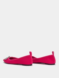 Donna Piazza Italia Donna<Ballerina con fiocco gioiello da donna -