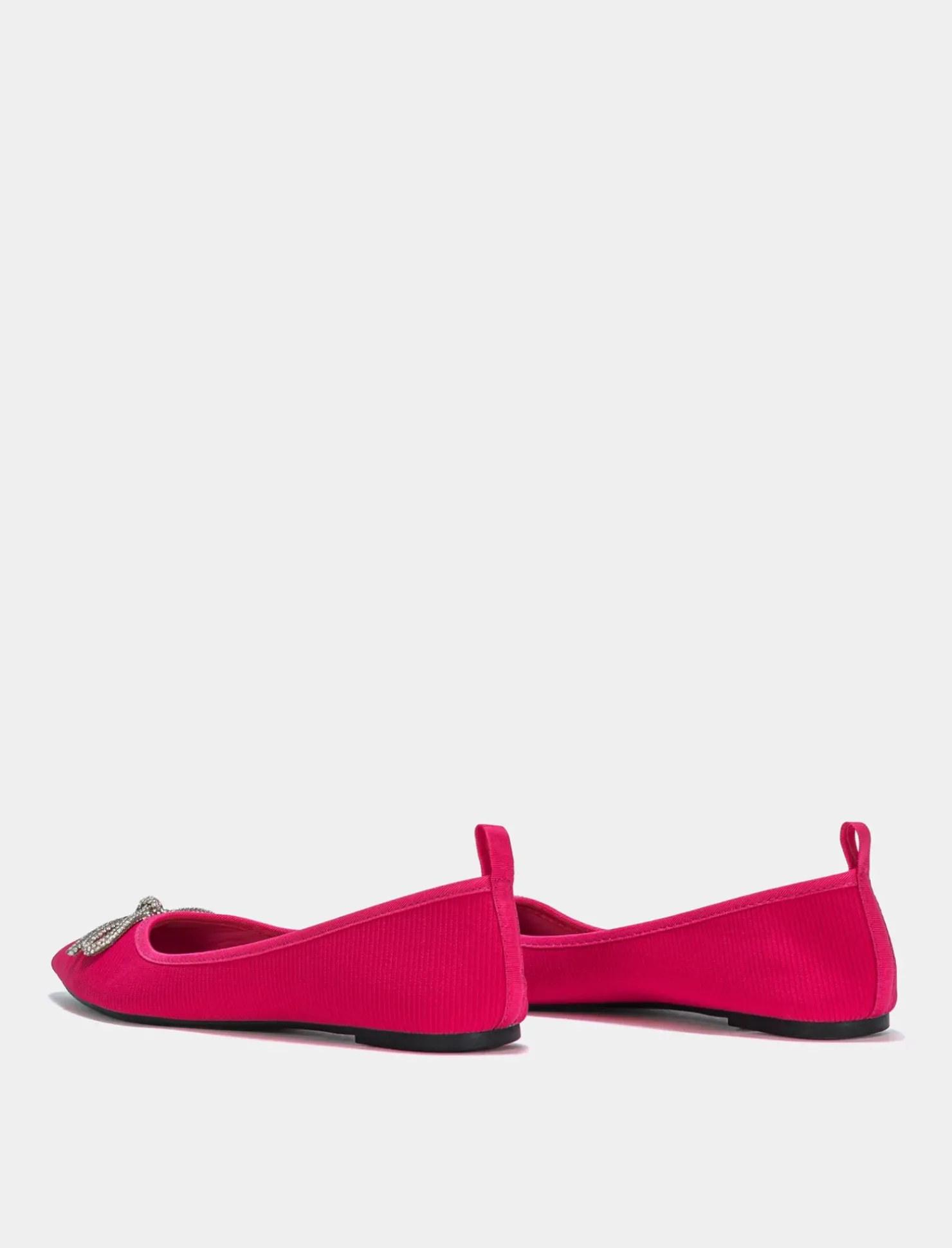 Piazza Italia Ballerina con fiocco gioiello da donna - Fuxia Hot