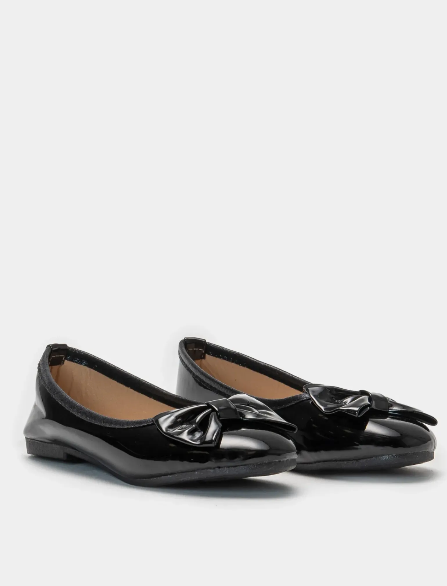 Piazza Italia Bambina<Ballerina di vernice con fiocco glitterato -