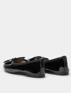 Piazza Italia Bambina<Ballerina di vernice con fiocco glitterato -