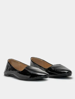 Donna Piazza Italia Donna|Ballerine<Ballerina di vernice in poliuretano. In due varianti colore. -