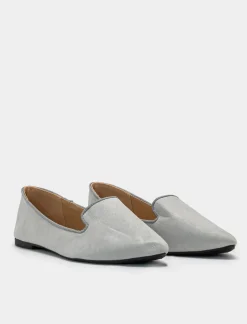 Donna Piazza Italia Donna|Ballerine<Ballerina in microfibra con linguetta -