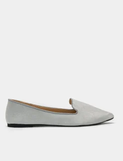 Donna Piazza Italia Donna|Ballerine<Ballerina in microfibra con linguetta -