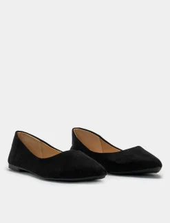 Donna Piazza Italia Donna|Ballerine<Ballerina in microfibra, in due varianti colore -