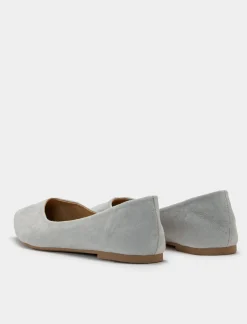 Donna Piazza Italia Donna|Ballerine<Ballerina in microfibra, in due varianti colore -