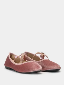 Piazza Italia Bambina<Ballerina in tessuto sintetico laminato -