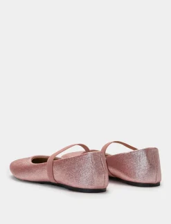 Piazza Italia Bambina<Ballerina in tessuto sintetico laminato -