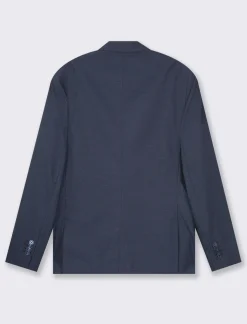 Uomo Piazza Italia Uomo|Giacche<Blazer formal fit con colletto a revers classici e tasca a filetto completa di pochette a contrasto -