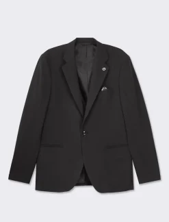 Uomo Piazza Italia Uomo|Giacche<Blazer formal fit con colletto a revers classici -