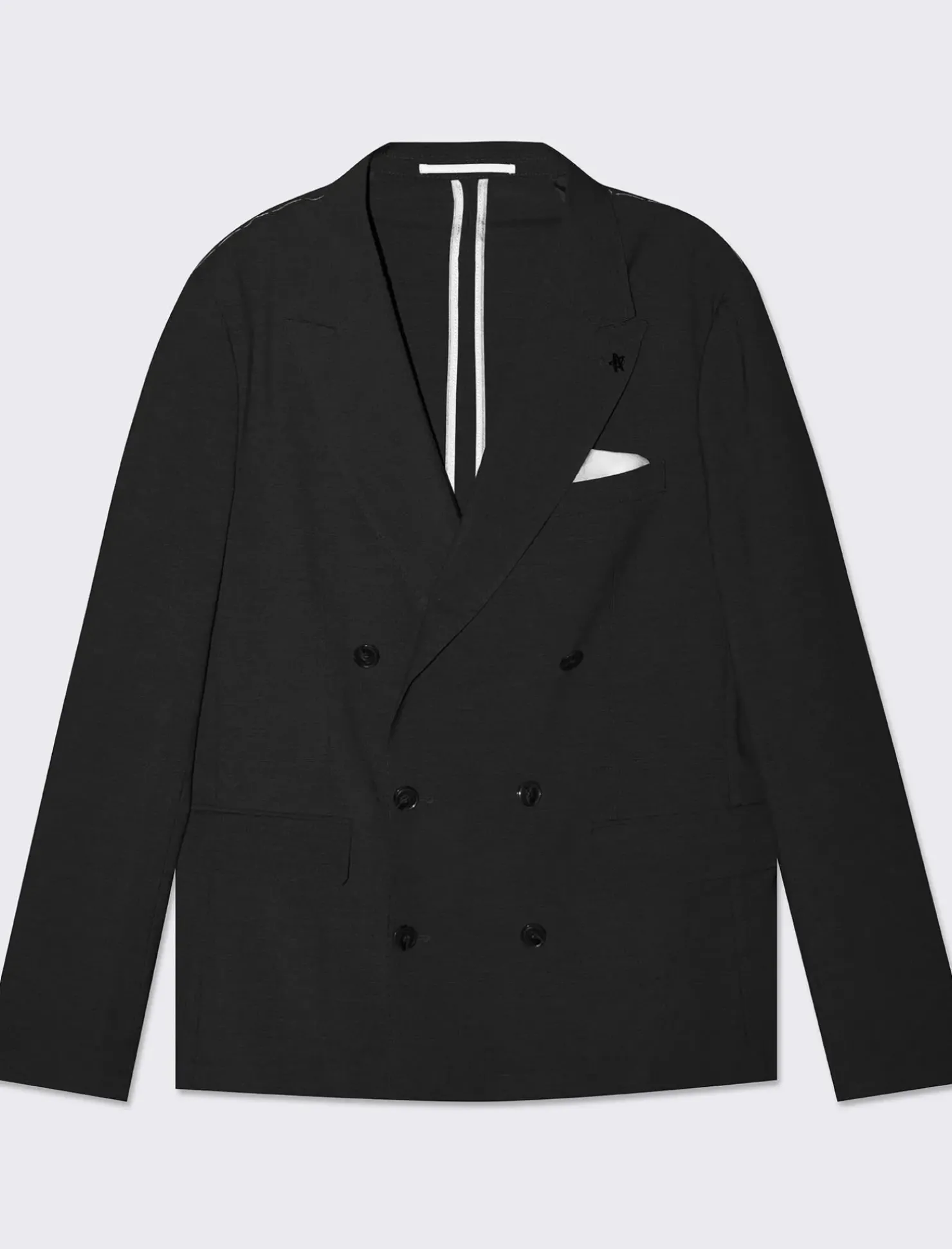 Piazza Italia Blazer formal fit con colletto revers - Nero Best
