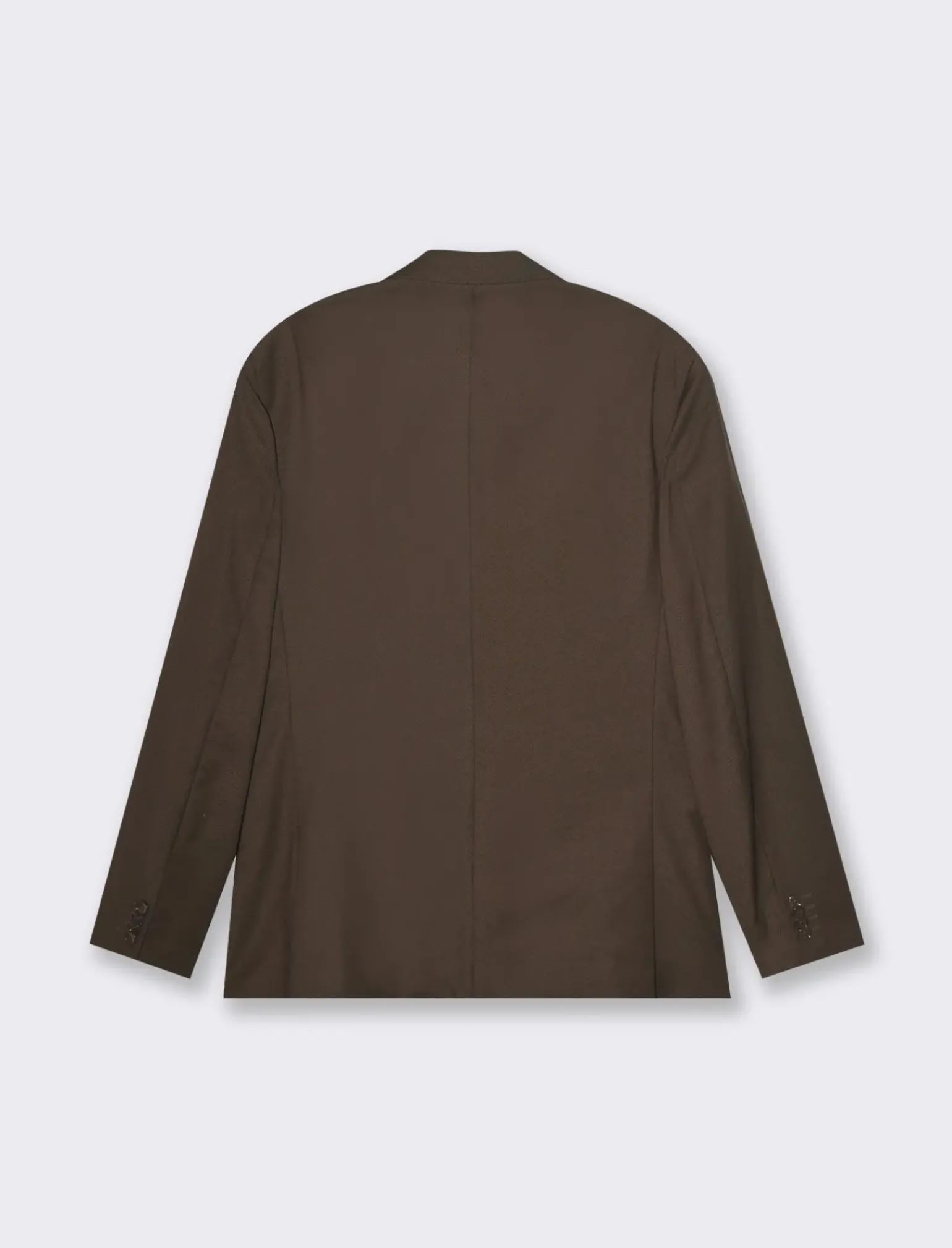 Uomo Piazza Italia Uomo|Giacche<Blazer in tessuto diagonale con colletto revers - Moro