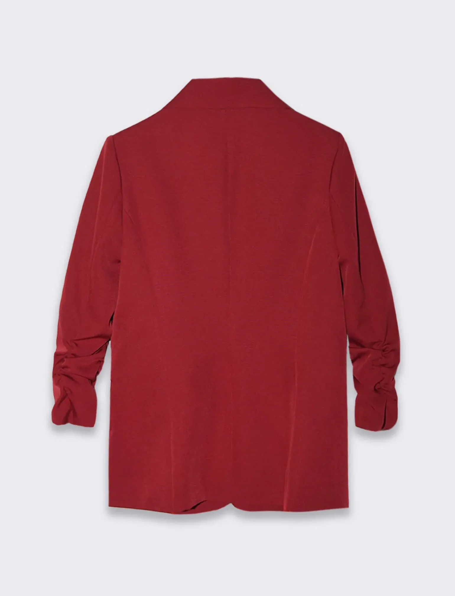 Donna Piazza Italia Giacche E Blazer<Blazer manica a 3/4 chiusura con bottone e tasche a taglio vivo - prugna