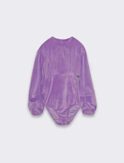 Piazza Italia Bambina|T-Shirt E Top<Body in ciniglia mezzo collo alto -