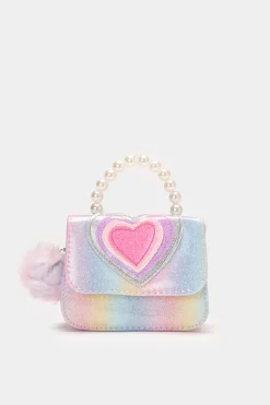 Piazza Italia Bambina|Borse E Zaini<Borsa con tracolla da bambina con manico in perle -