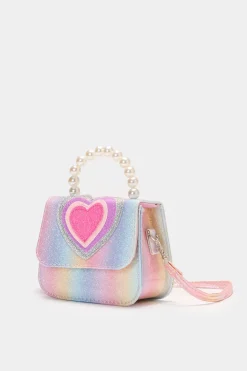 Piazza Italia Bambina|Borse E Zaini<Borsa con tracolla da bambina con manico in perle -