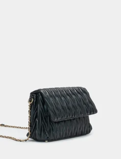 Donna Piazza Italia Donna|Borse E Zaini<Borsa da donna goffrata con patta e tracolla -