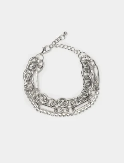 Donna Piazza Italia Donna|Bigiotteria<Bracciale da donna con strass -