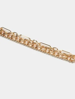 Donna Piazza Italia Donna|Bigiotteria<Bracciale da donna con strass -