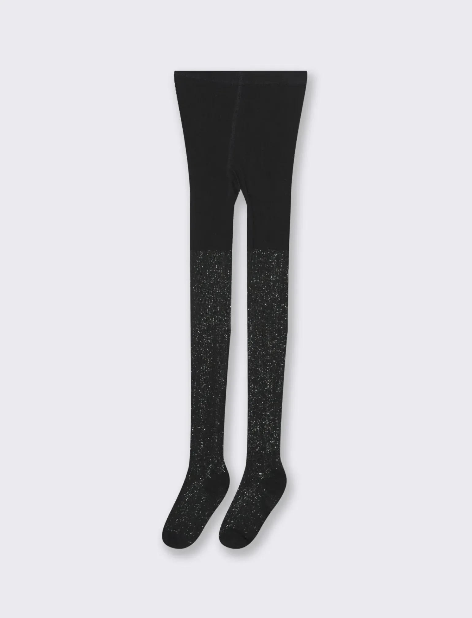 Piazza Italia Leggings E Jogger|Leggings E Jogger<Calza con filo lamè da bambina - Nero