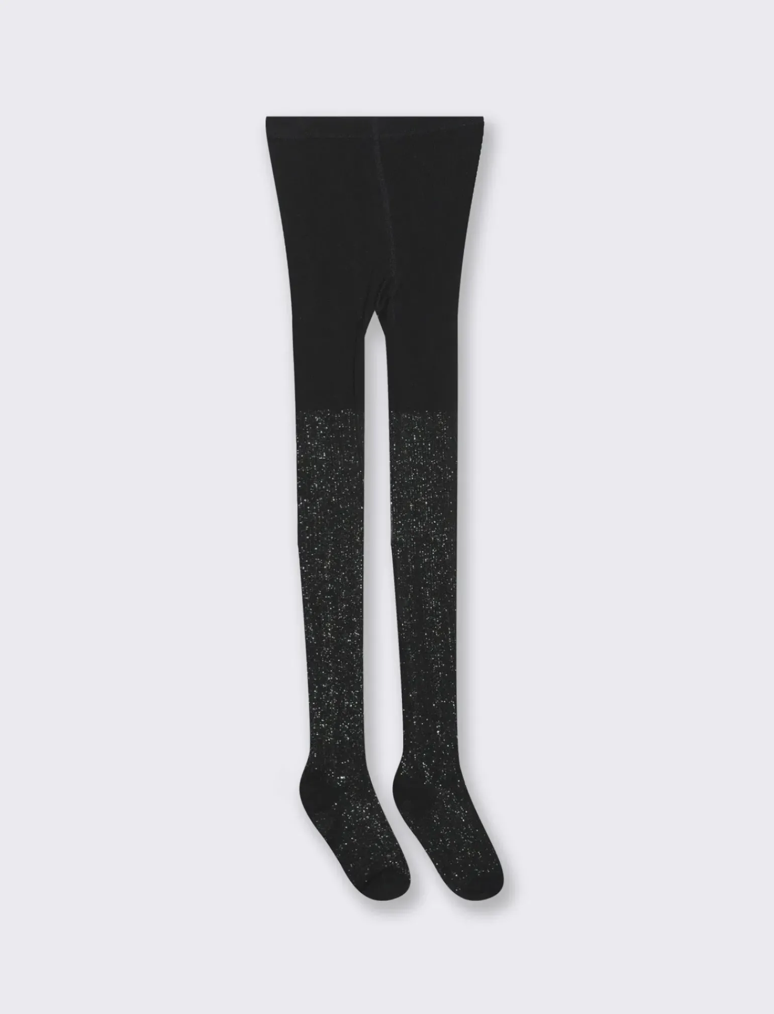 Piazza Italia Leggings E Jogger|Leggings E Jogger<Calza con filo lamè da bambina - Nero