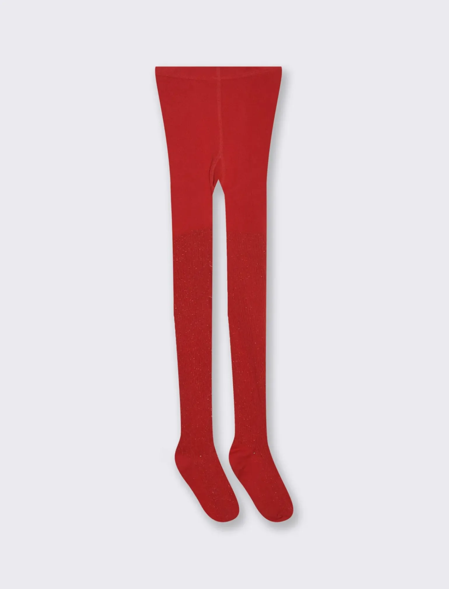 Piazza Italia Leggings E Jogger|Leggings E Jogger<Calza con filo lamè da bambina - Rosso