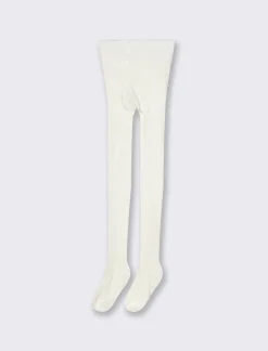 Piazza Italia Leggings E Jogger|Leggings E Jogger<Calza tinta unita da bambina - Bianco sporco