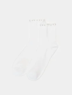 Donna Piazza Italia Intimo E Pigiami<CALZINO DONNA 2 PAIA - sporco