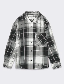 Piazza Italia Bambina|Camicie E Bluse<Camicia a quadri loose fit -