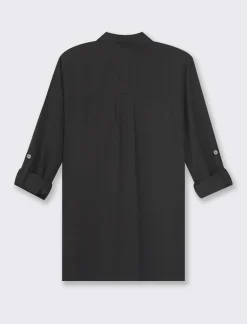 Donna Piazza Italia Donna|Camicie E Casacche<Camicia basica con tasconi applicati e aletta su manica e spalle vestibilità regular -