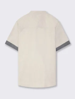 Bambino Piazza Italia Bambino<Camicia con collo coreano - Sabbia