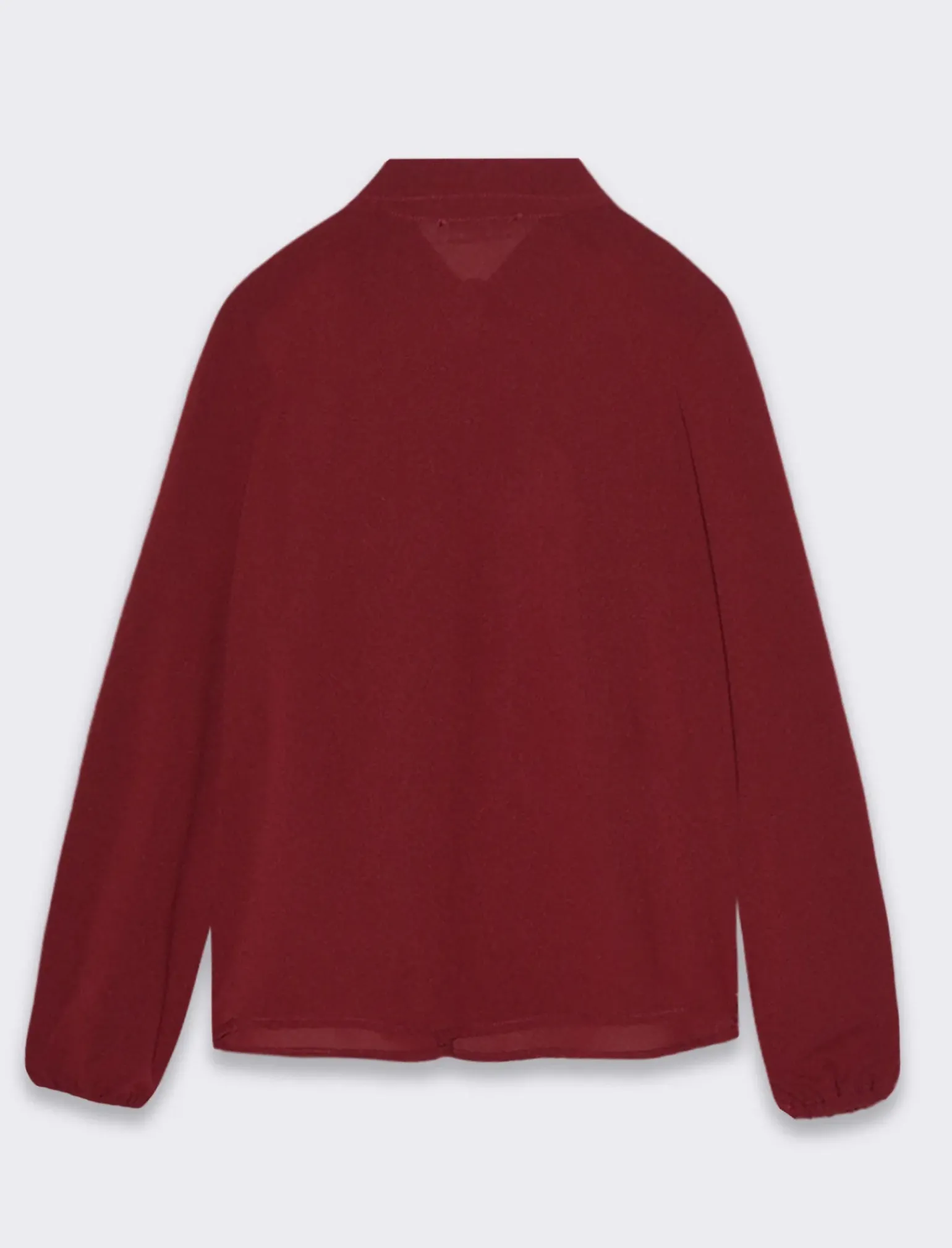 Piazza Italia Bambina|Camicie E Bluse<Camicia da bambina con cravatta bordeaux. - Bordeaux