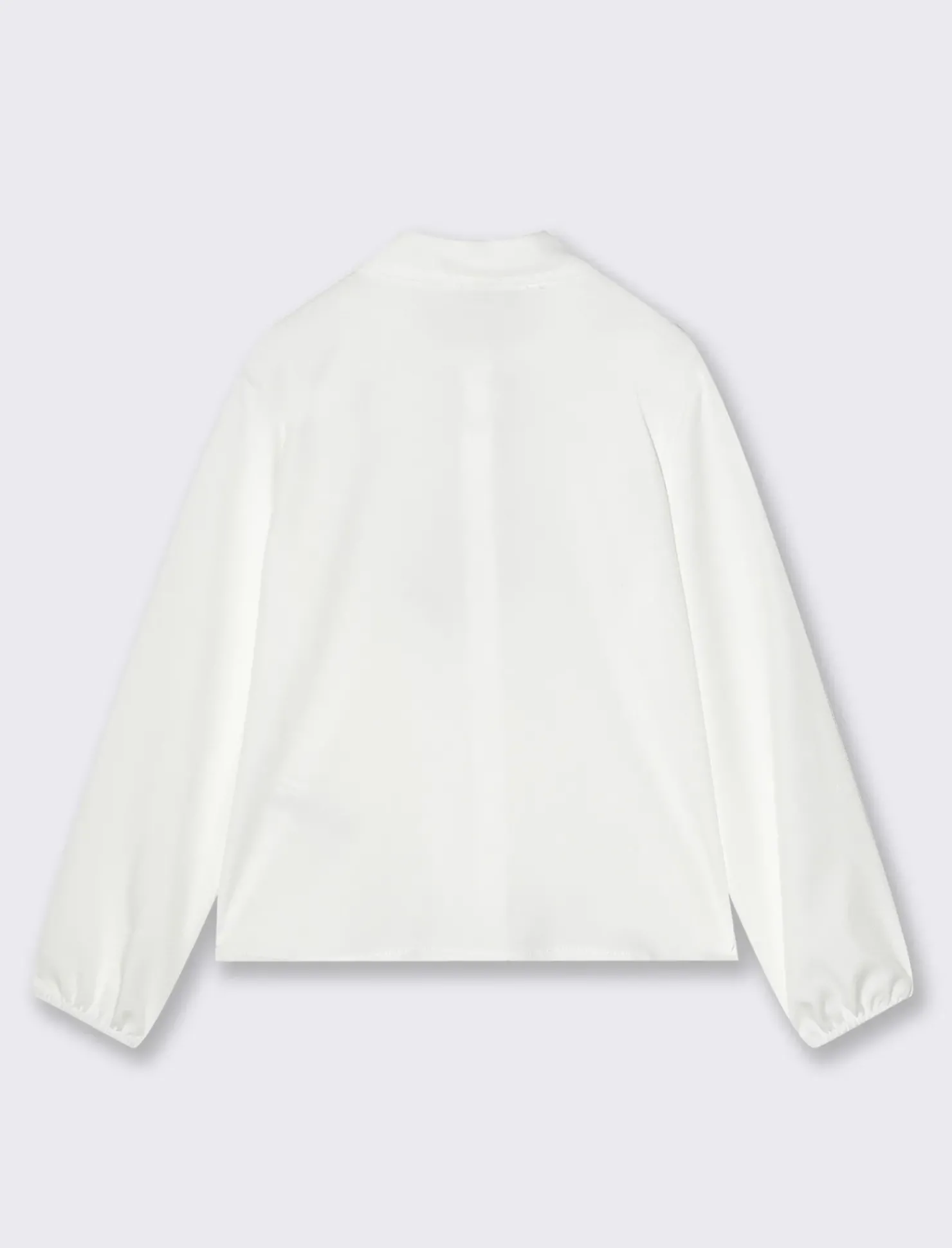 Piazza Italia Camicia elegante da bambina con cravattino - Bianco Discount