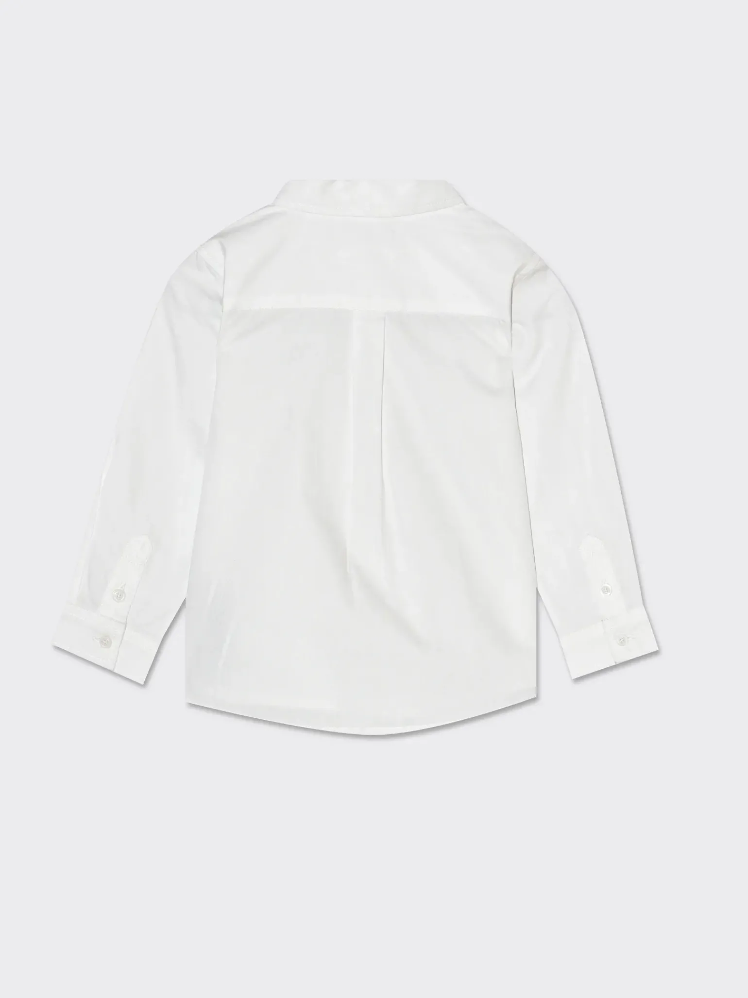 Piazza Italia Camicie<Camicia in cotone con ricamo linea basic - sporco