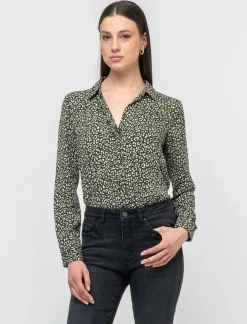 Donna Piazza Italia Donna|Camicie E Casacche<Camicia in georgette stampata in diverse fantasie - var 3