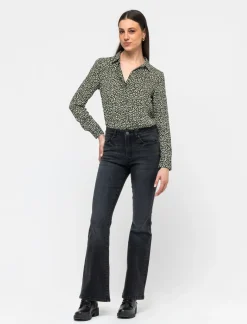 Donna Piazza Italia Donna|Camicie E Casacche<Camicia in georgette stampata in diverse fantasie - var 3