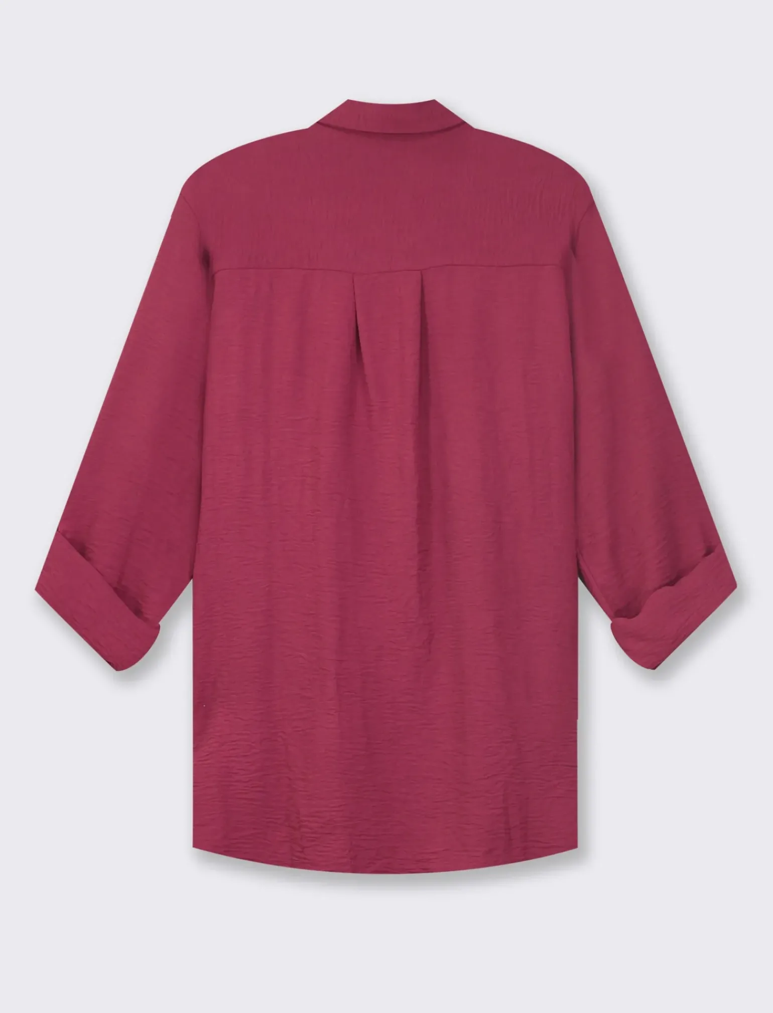 Donna Piazza Italia Camicie E Casacche<Camicia manica lunga in tessuto fluido con spalla scesa e alette sulla manica - india