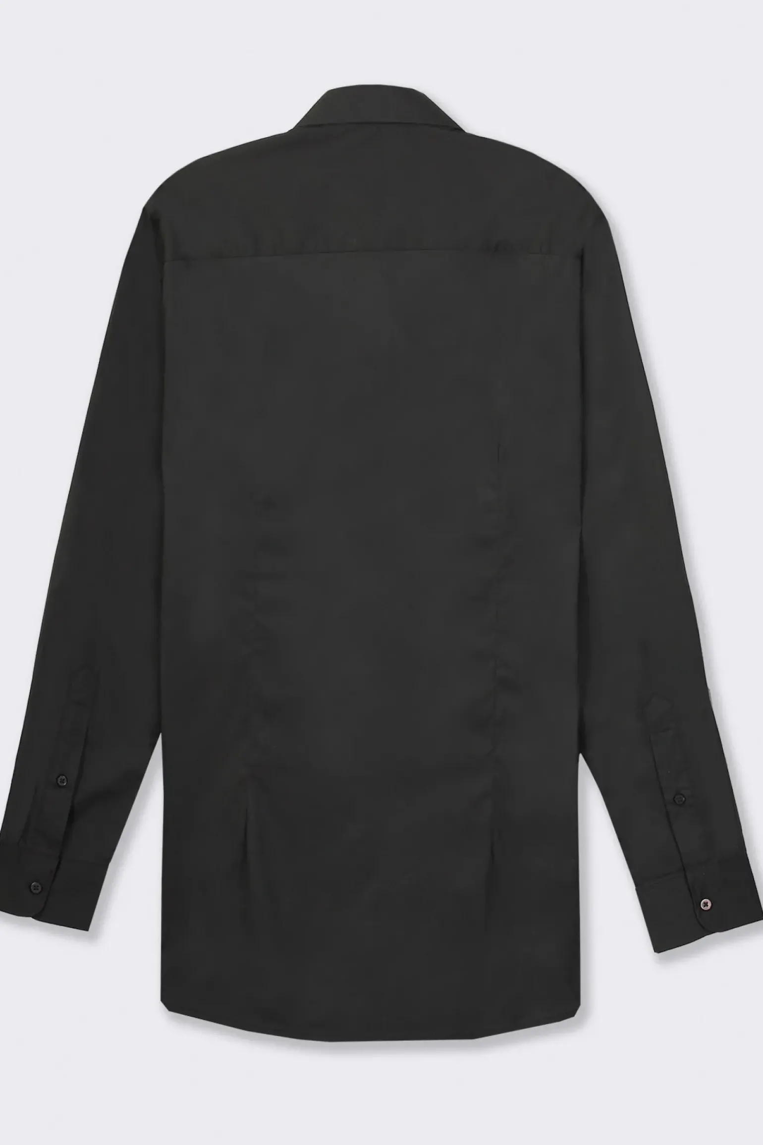 Uomo Piazza Italia Uomo|Camicie<Camicia realizzata in tessuto di cotone elasticizzato con collo francese e maniche lunghe -