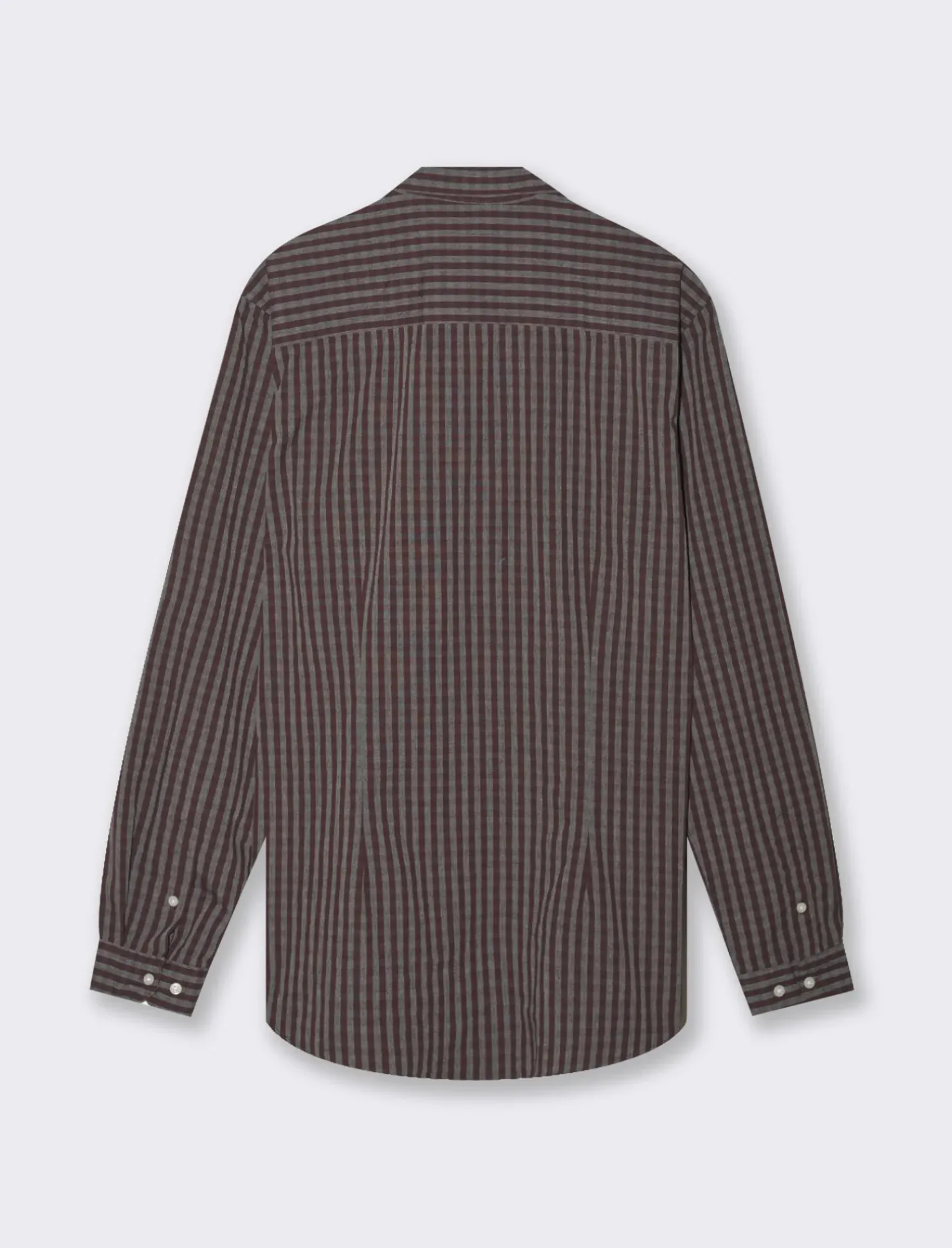 Piazza Italia Camicia regular fit in misto cotone easy iron - Bordeaux Rosso Store