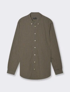 Uomo Piazza Italia Camicie<Camicia regular fit in misto cotone easy iron - kaki