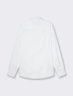 Piazza Italia Camicia regular fit in tessuto oxford misto cotone - Bianco Cheap